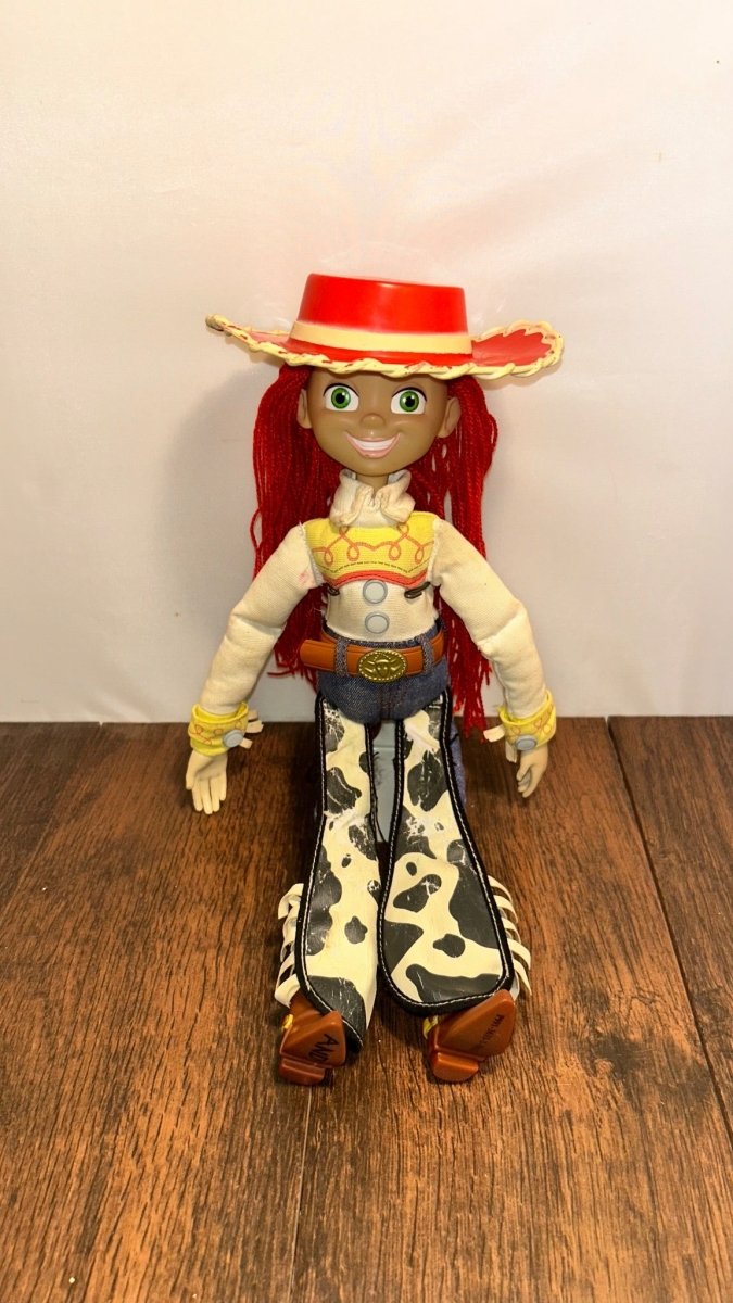Toy Story Jessie 14 Inch Doll Pull String Talks & Tested With Hat Vintage - Collectible Toys - ThrowbackBuys -Raybar121