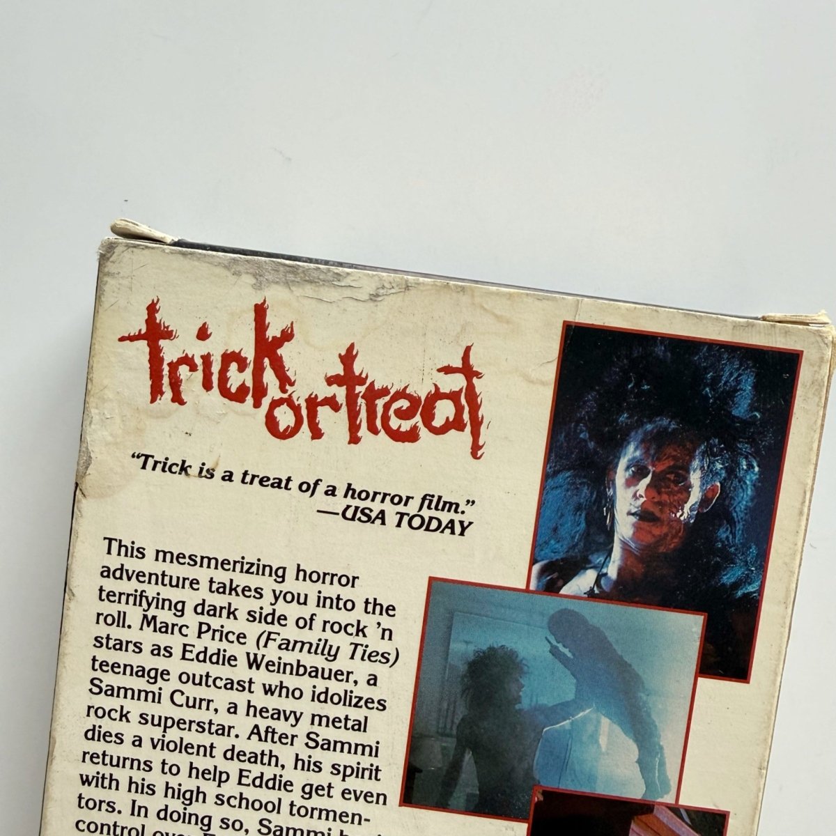 Trick Or Treat VHS Horror Ozzy Osbourne Gene Simmons 1986 - VHS - ThrowbackBuys - Nostalgicepisodes