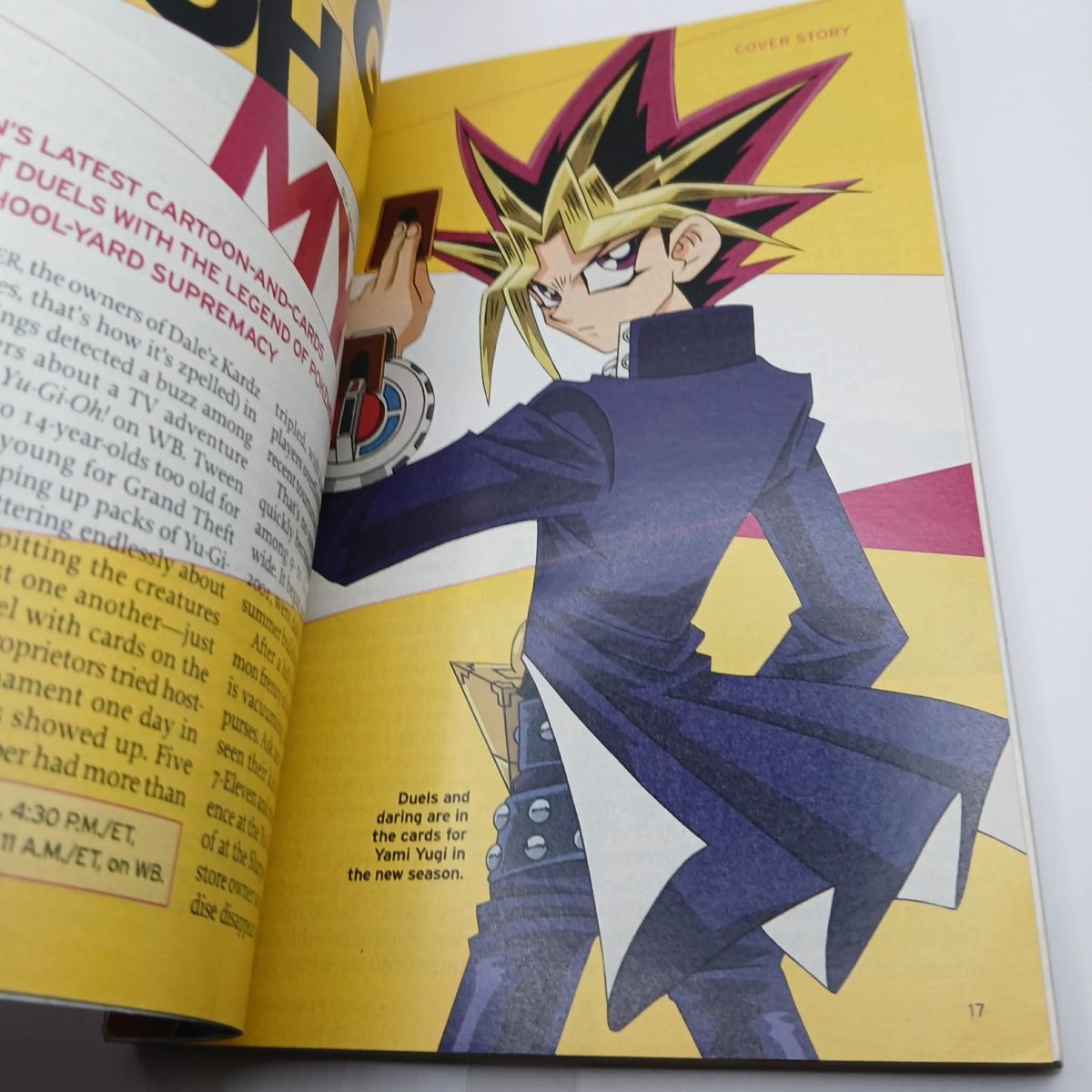 TV GUIDE February 1-7, 2003 edition featuring Anime YU-GI-OH! Yami Yugi - Magazines - ThrowbackBuys -Just_in_collections