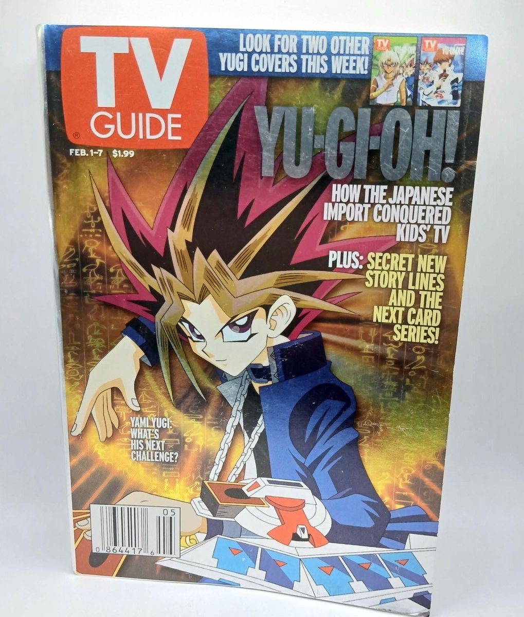 TV GUIDE February 1-7, 2003 edition featuring Anime YU-GI-OH! Yami Yugi - Magazines - ThrowbackBuys -Just_in_collections