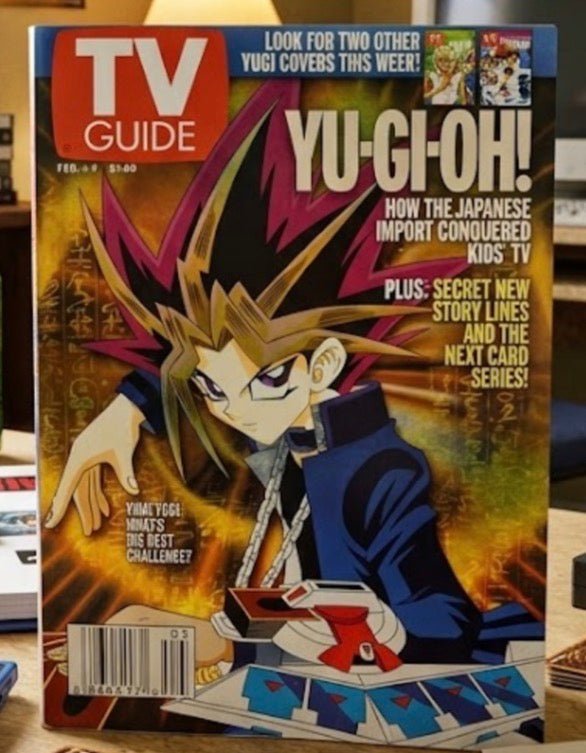 TV GUIDE February 1-7, 2003 edition featuring Anime YU-GI-OH! Yami Yugi - Magazines - ThrowbackBuys -Just_in_collections