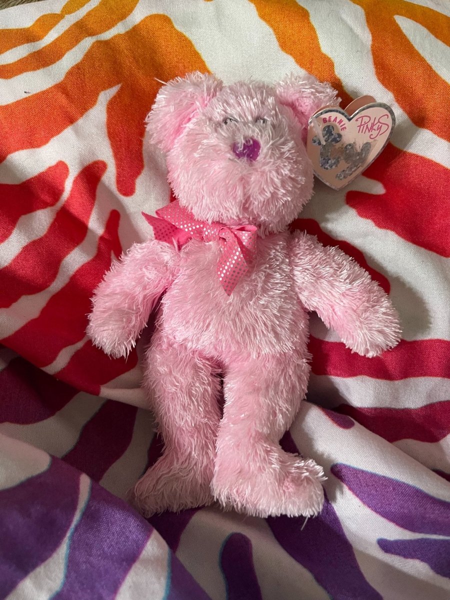 🧸💖 Ty Pinky’s “Dazzler” 2005 Beanie Baby 5.5" Keychain - Plushies - ThrowbackBuys - Furby Queen