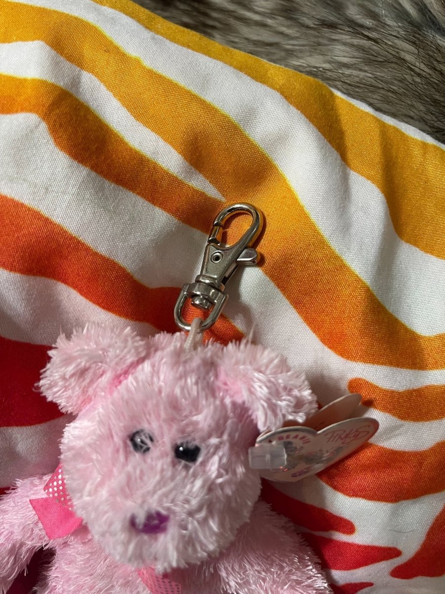 🧸💖 Ty Pinky’s “Dazzler” 2005 Beanie Baby 5.5" Keychain - Plushies - ThrowbackBuys - Furby Queen