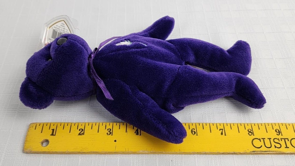 Ty Princess Diana Bear Beanie Babies w/ Tag Errors - New w/ Tags, Vintage, 1997 - ThrowbackBuys - ResellerDoor