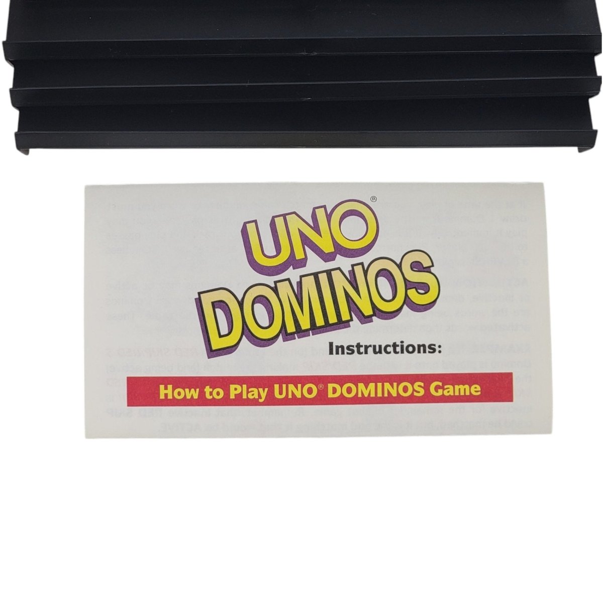 Uno Dominos Game - Mattel 1994 COMPLETE** - Board Games - ThrowbackBuys - A N E 1 Stop Shop