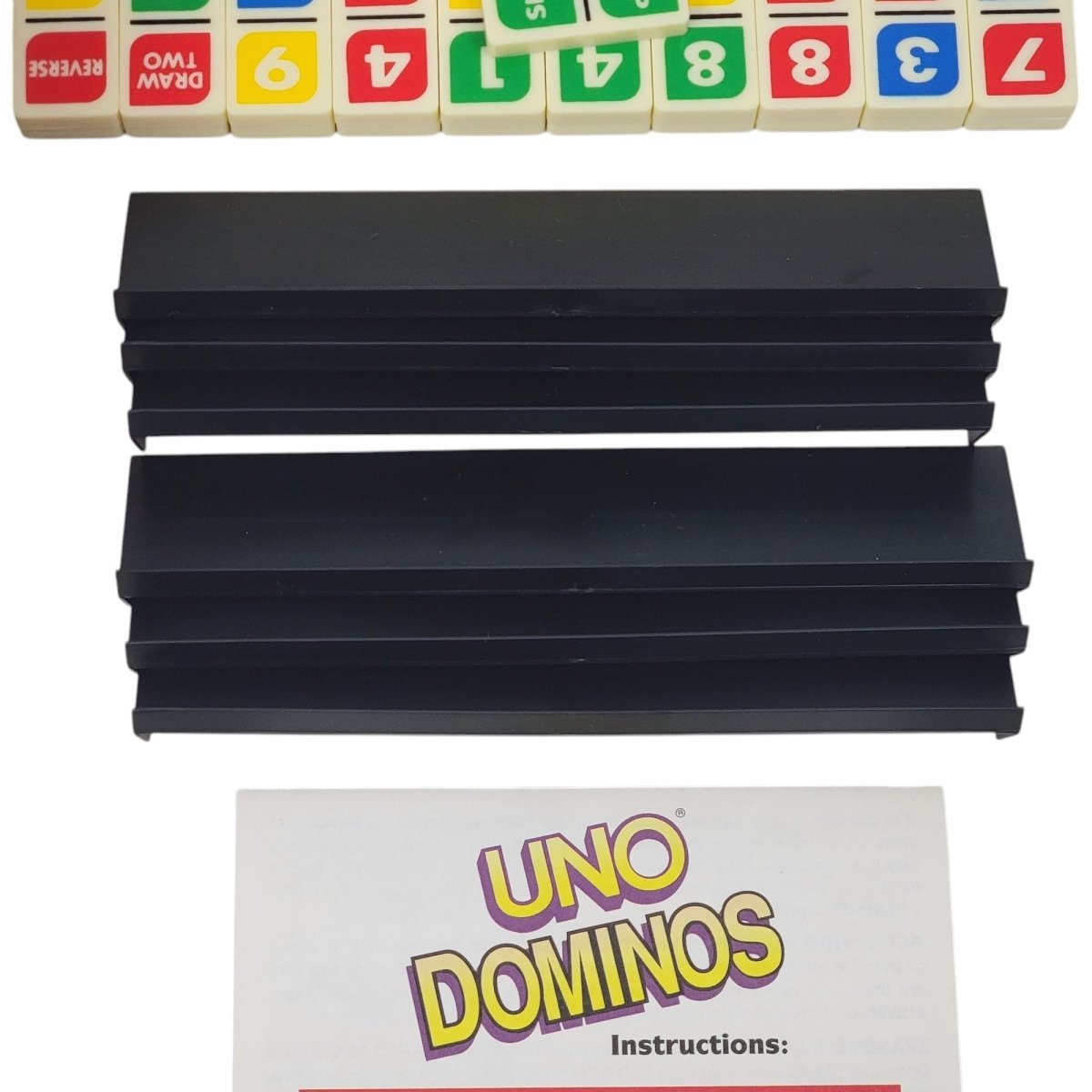 Uno Dominos Game - Mattel 1994 COMPLETE** - Board Games - ThrowbackBuys - A N E 1 Stop Shop