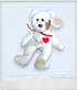 Valentino the Bear - Ty Beanie Baby, 1993 (may have tag errors) - Collectible Toys - ThrowbackBuys - Slaqr Retro Gaming & Collectibles