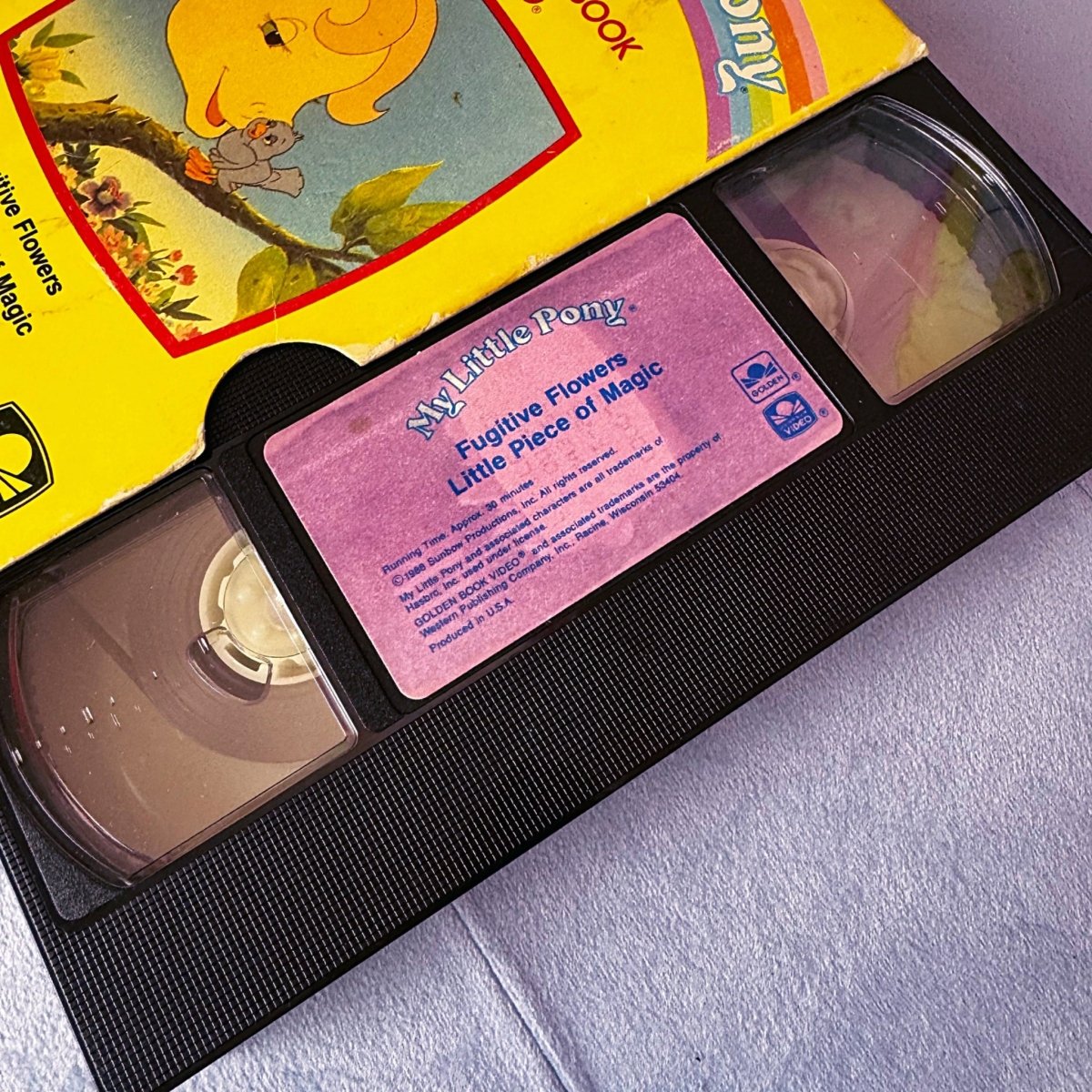 Vintage 1980s My Little Pony VHS Golden Book Cartoons - VHS - ThrowbackBuys - Starbunnyvintage