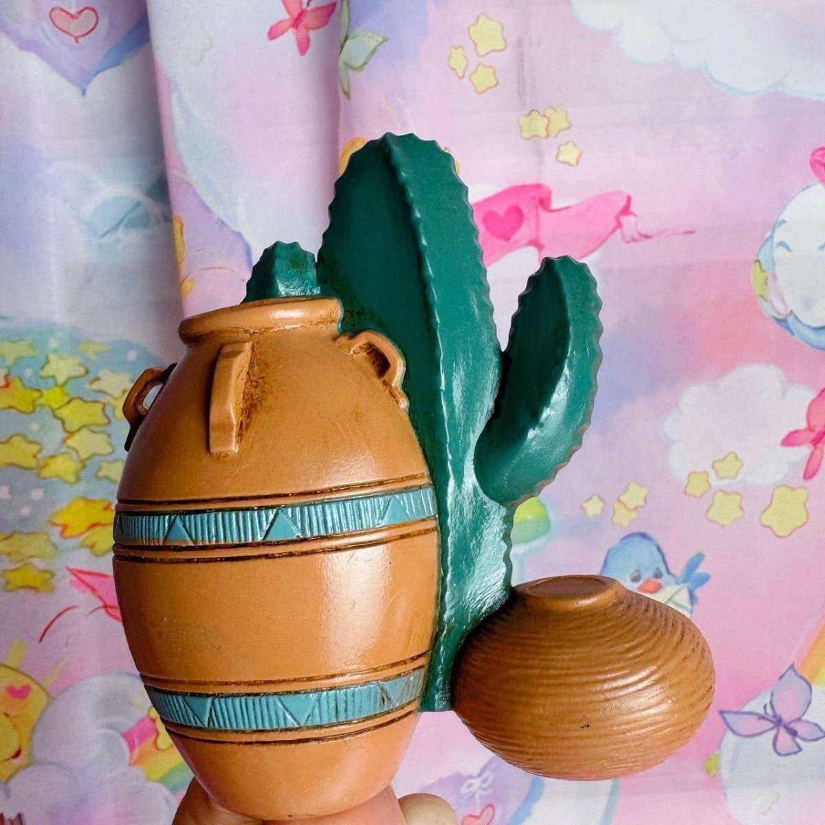Vintage 1980s Southwestern Cactus Wall Decor - Decor - ThrowbackBuys -Starbunnyvintage