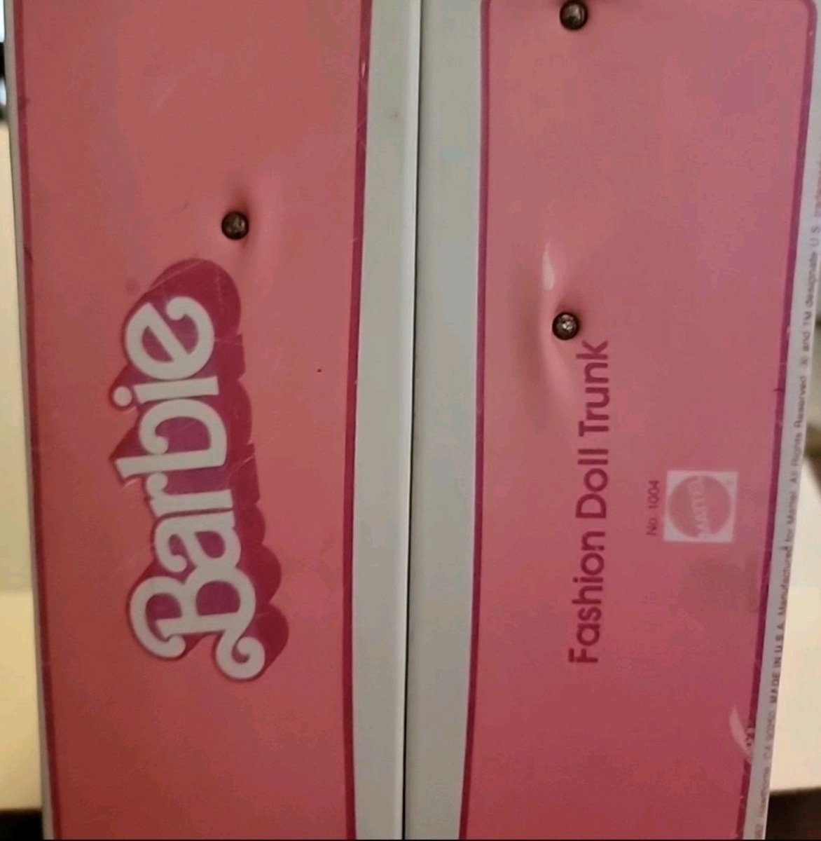 Vintage 1982 Barbie Mattel Fashion Doll Travel Case - Dollhouse - ThrowbackBuys - Amanda's Awesome Finds