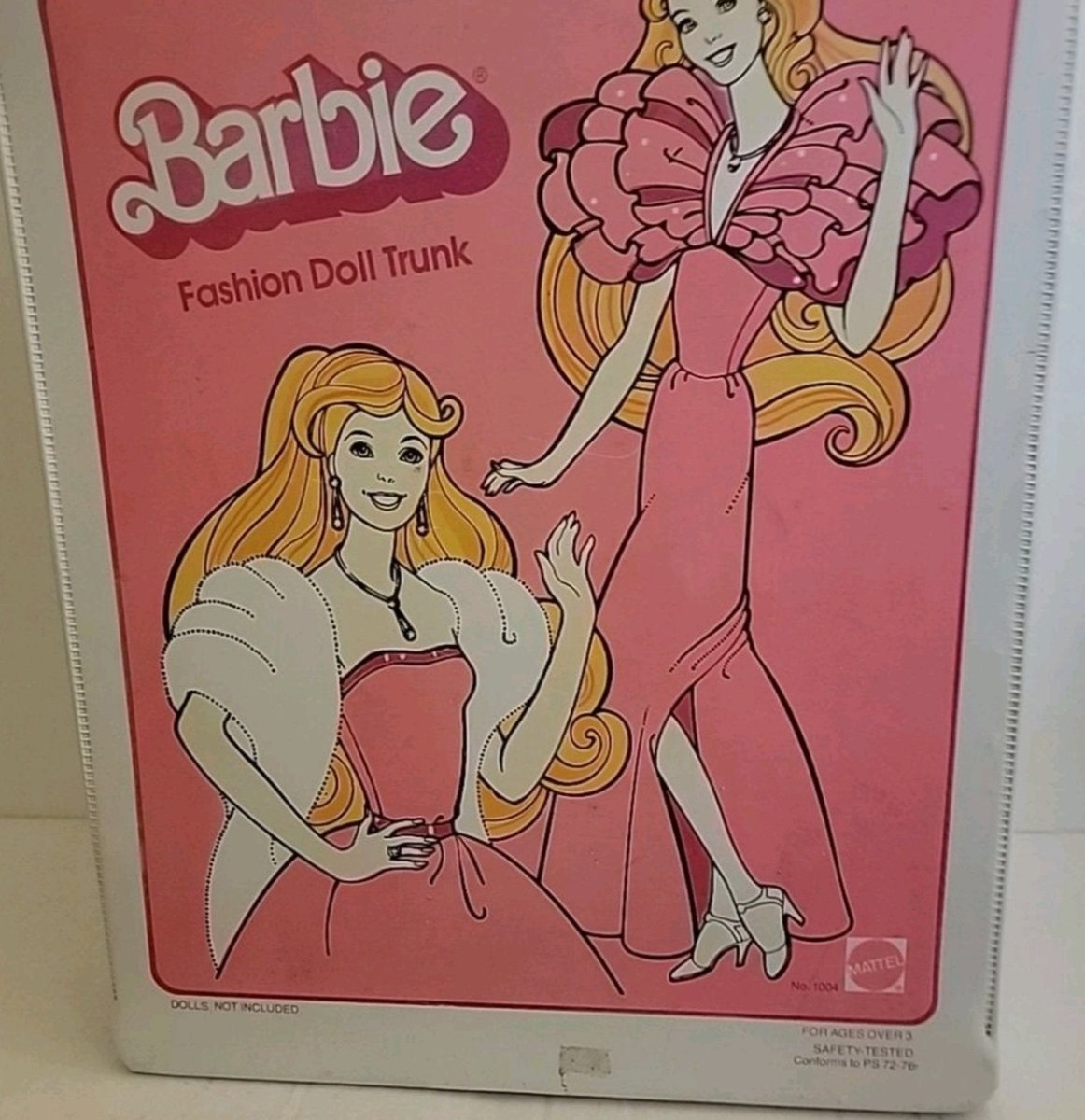 Vintage 1982 Barbie Mattel Fashion Doll Travel Case - Dollhouse - ThrowbackBuys - Amanda's Awesome Finds
