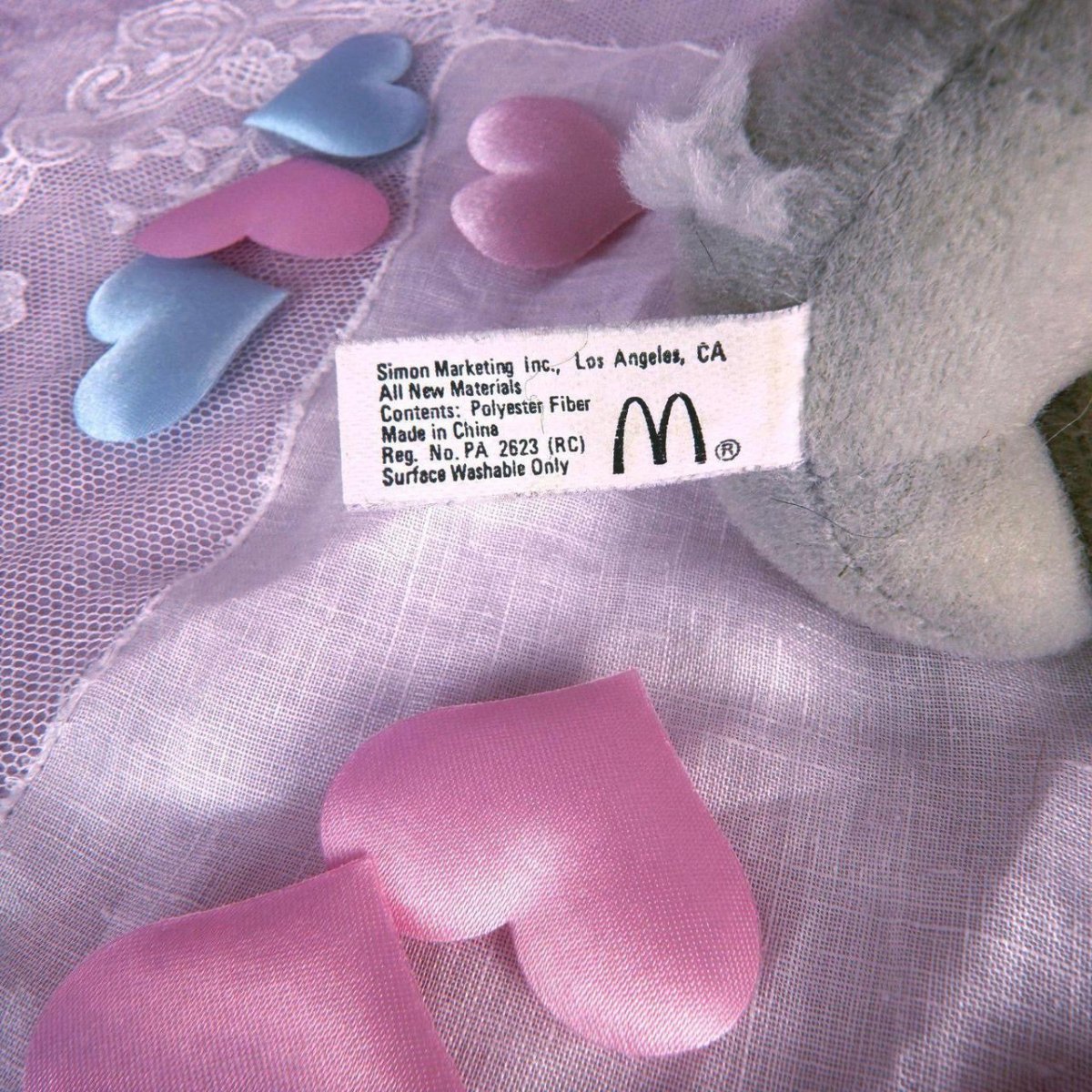 Vintage 1988 Disney Oliver and Company McDonald’s Plush Toy - ThrowbackBuys - Starbunnyvintage