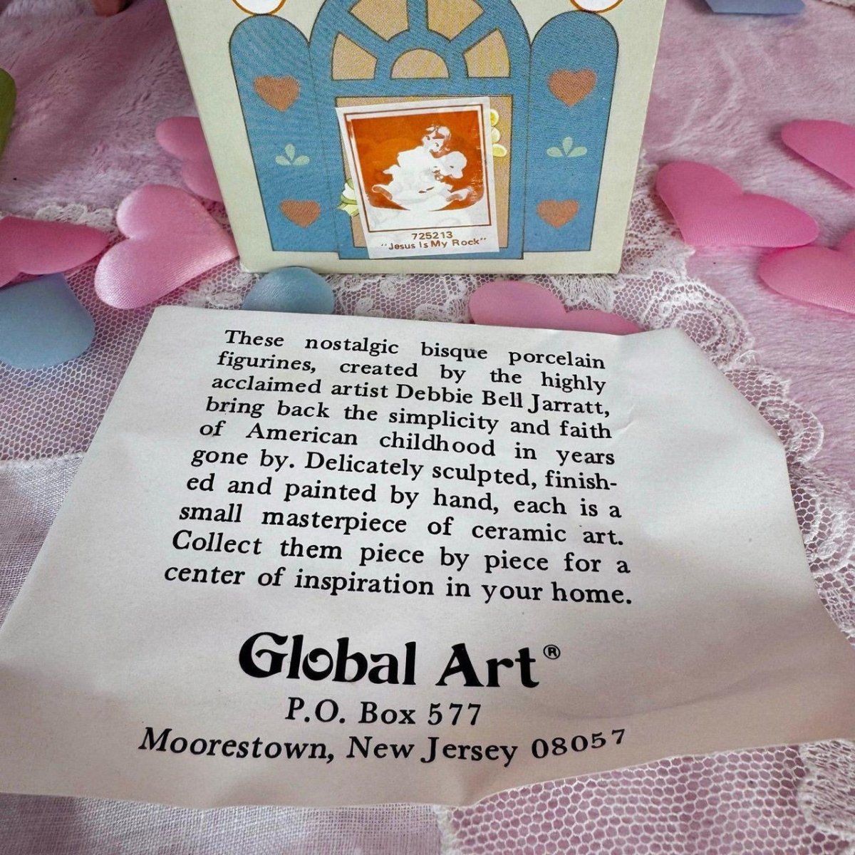 Vintage 1988 Dolly Dingle Porcelain Bisque Figurine - ThrowbackBuys - Starbunnyvintage