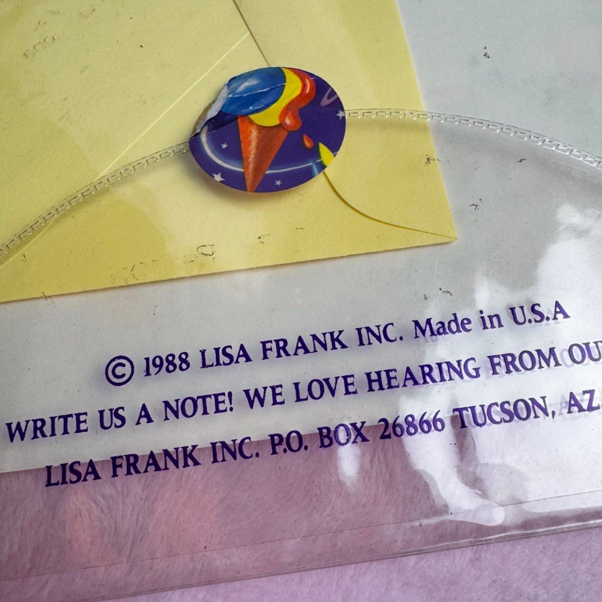 Vintage 1988 Lisa Frank Penguin Stationery Lot - Paper Goods - ThrowbackBuys - Starbunnyvintage