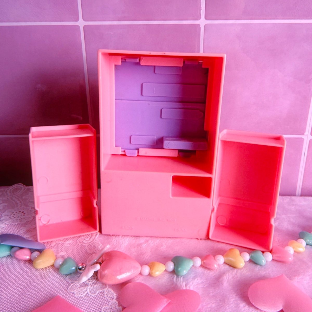 Vintage 1989 Mattel Arco Barbie Stereo Cabinet Speakers - Action Figures & Collectibles - ThrowbackBuys - Starbunnyvintage