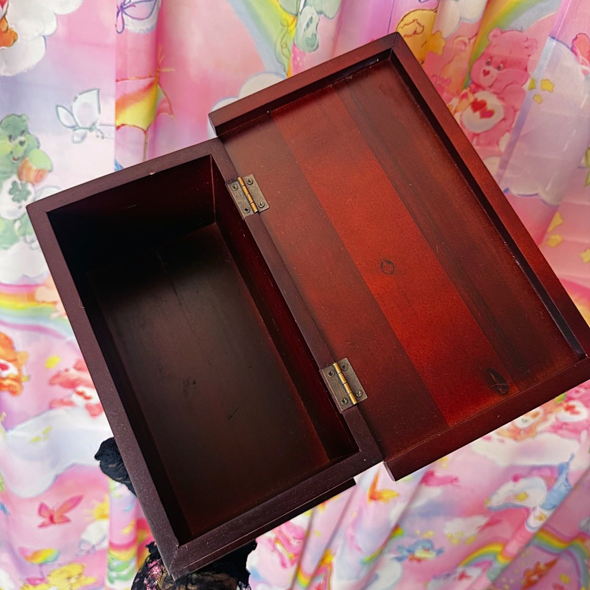 Vintage 90s Boyds Bears Toy Box - Wooden Chest