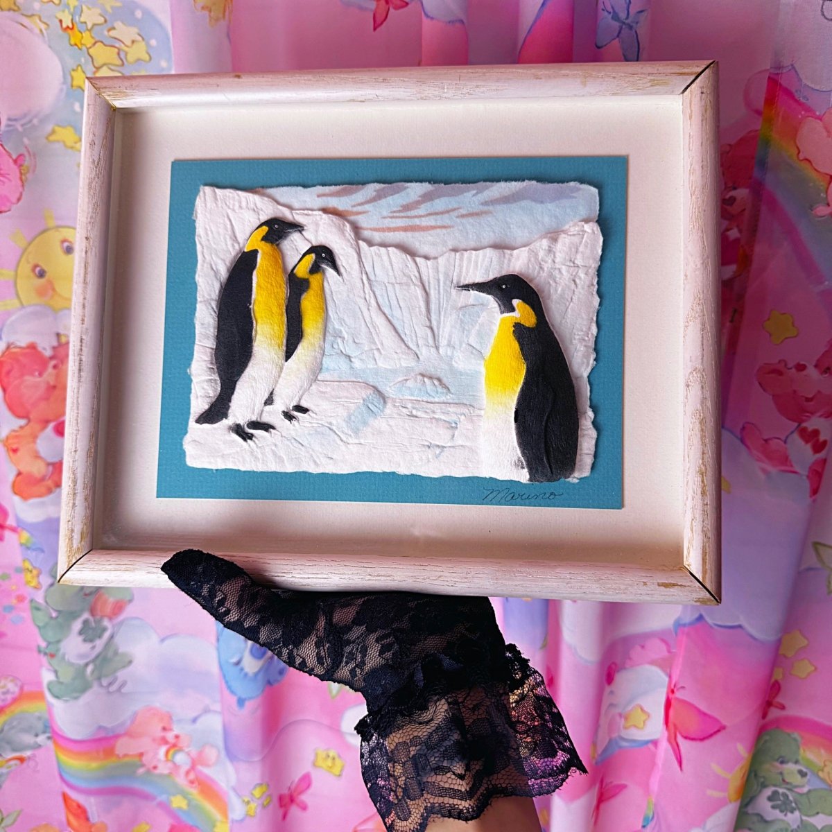 Vintage 1991 Penguin Wall Art by Fiji Graphics - Artwork - ThrowbackBuys - Starbunnyvintage