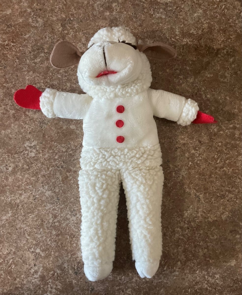 Vintage 1992 Shari Lewis Lamb Chop Hand Puppet 16" Plush Stuffed To - Plushies - ThrowbackBuys -Just_in_collections