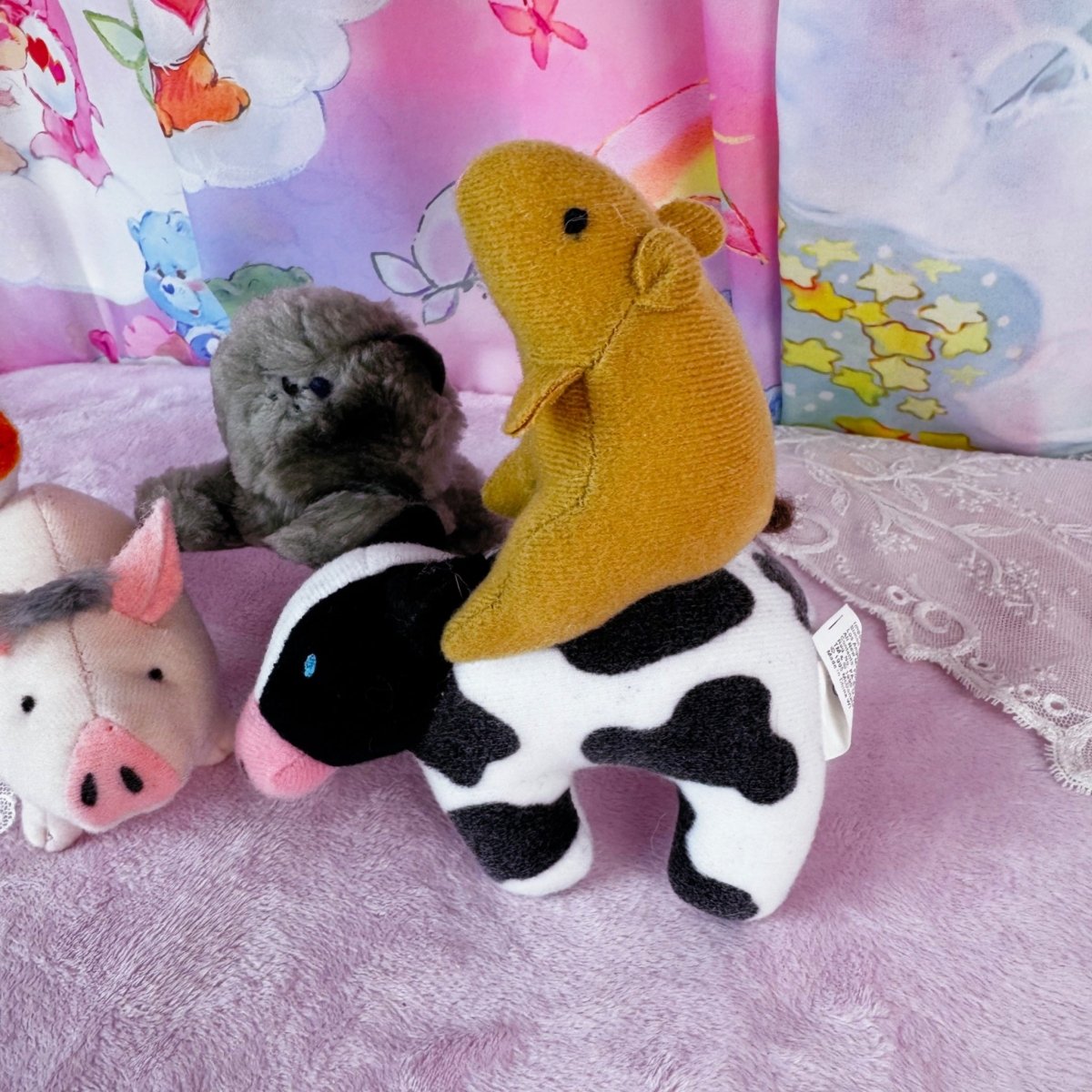 Vintage 1995 Babe Movie Toys - McDonalds Happy Meal Toy Set - Plushies - ThrowbackBuys - Starbunnyvintage