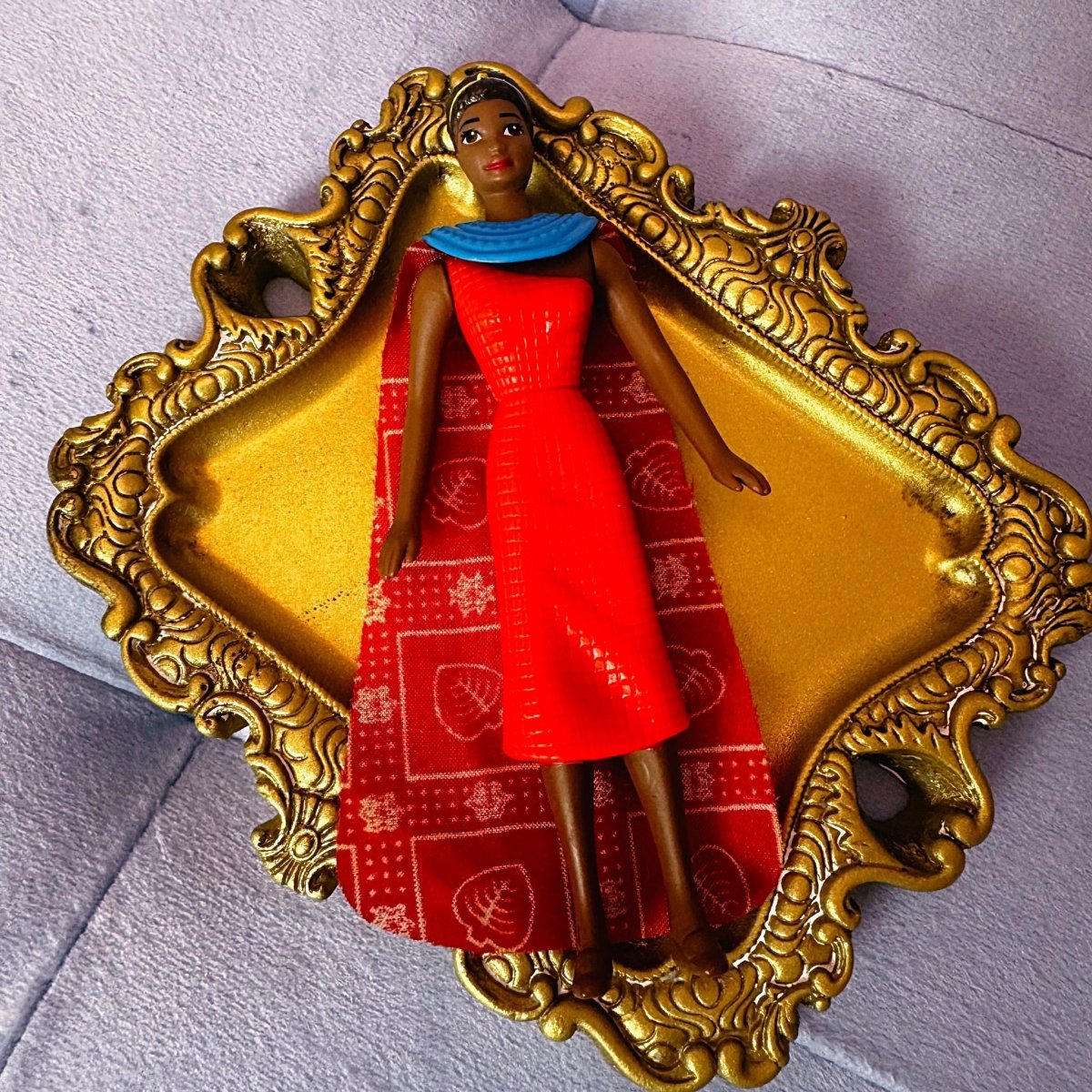 Vintage 1996 Kenya Barbie - Dolls of the World Happy Meal Toy - Action Figures & Collectibles - ThrowbackBuys -Starbunnyvintage