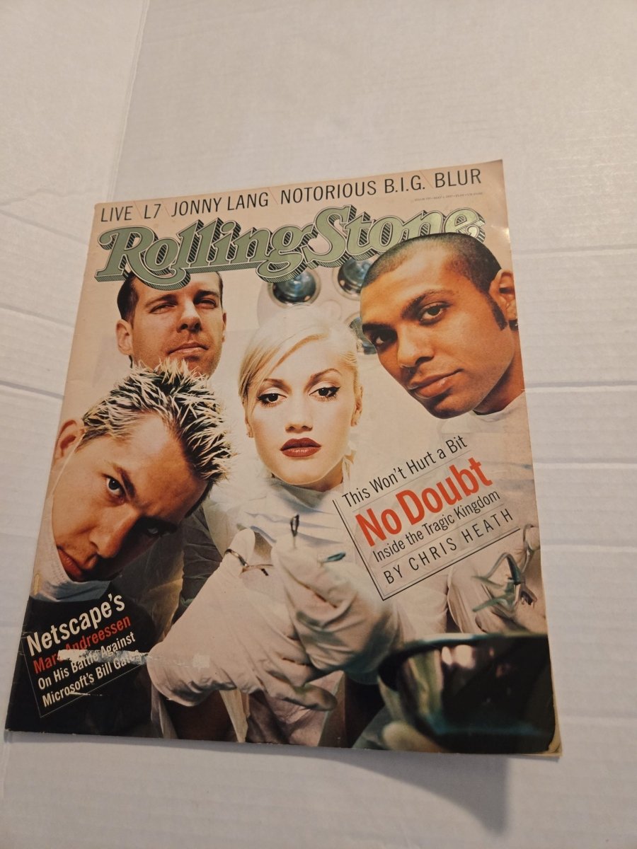 Vintage 1997 Rolling Stone No Doubt Magazine - Magazines - ThrowbackBuys -Amanda's Awesome Finds