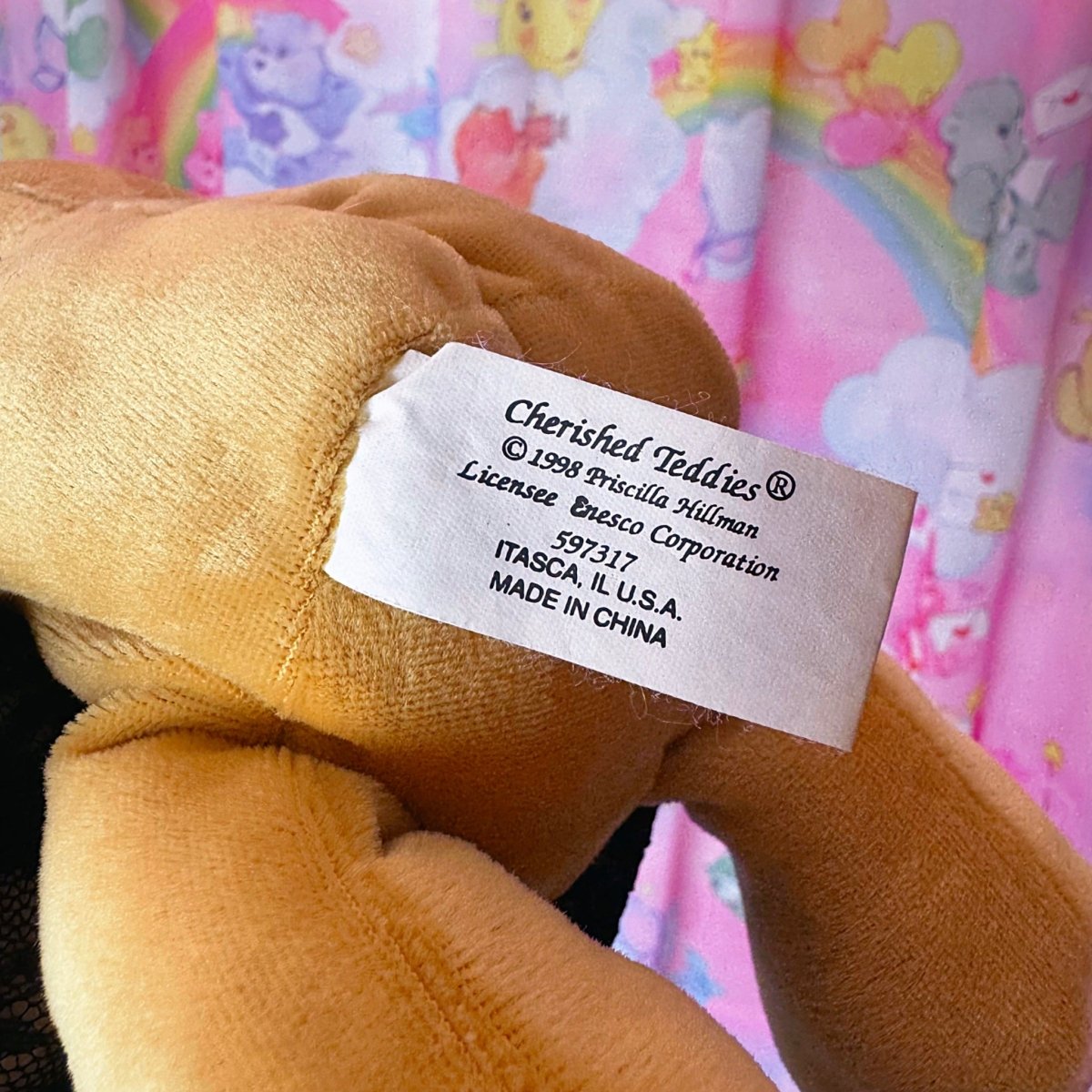 Vintage 90s Cherished Teddies Plush - Enesco