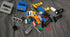Vintage 1998 Lego Red Lap Table Carrying Case With Base Plates And Legos - Building Blocks - ThrowbackBuys -Amanda's Awesome Finds