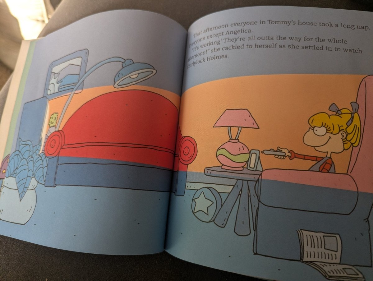 Vintage 1998 Rugrats and the Zombies Nickelodeon Paperback Book - 90s Nostalgia - Books - ThrowbackBuys - Kaykaystoybin