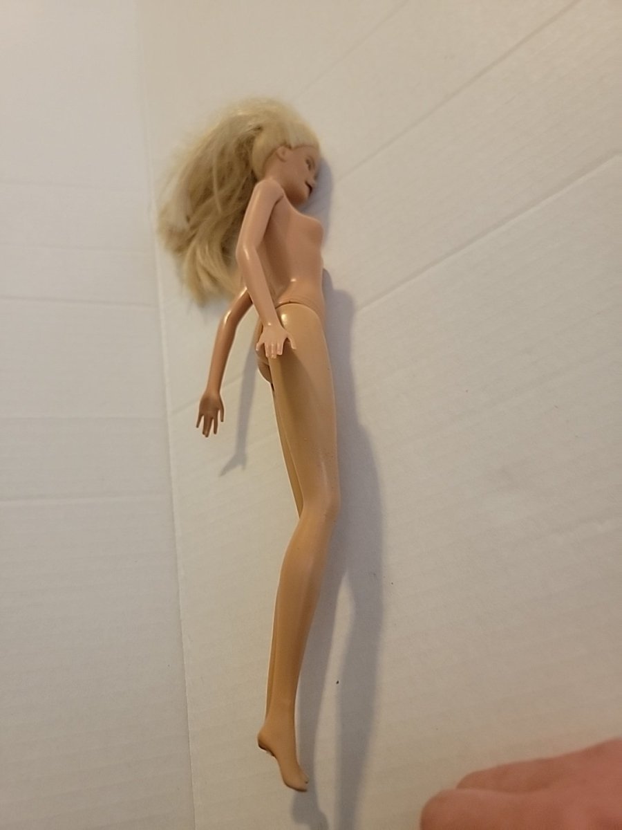 Vintage 1999 Mattel Blonde Hair Brown Eyes Barbie Doll - Dolls - ThrowbackBuys - Amanda's Awesome Finds