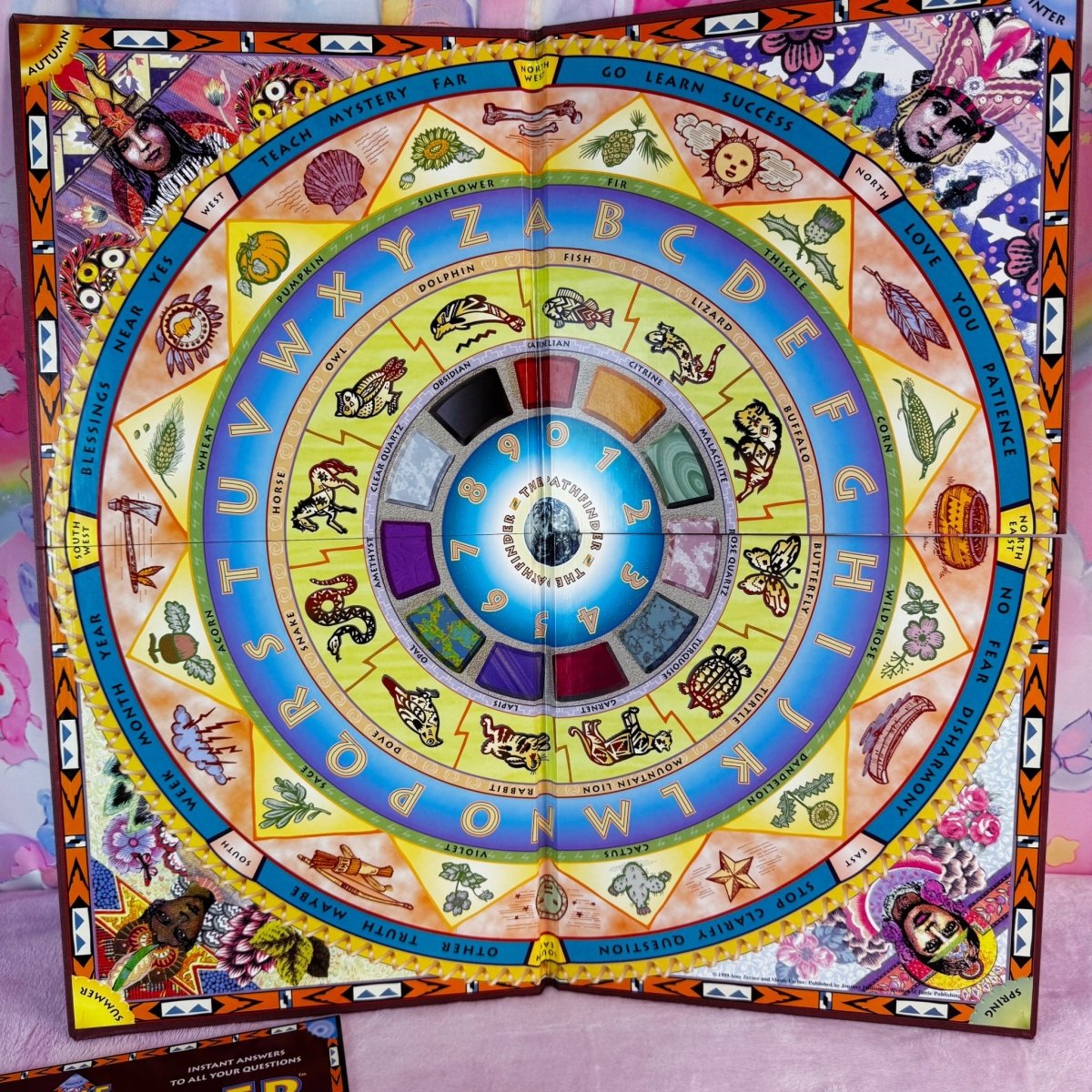 Vintage 1999 Pathfinder Psychic Talking Board Intuition Game - Board Games - ThrowbackBuys - Starbunnyvintage