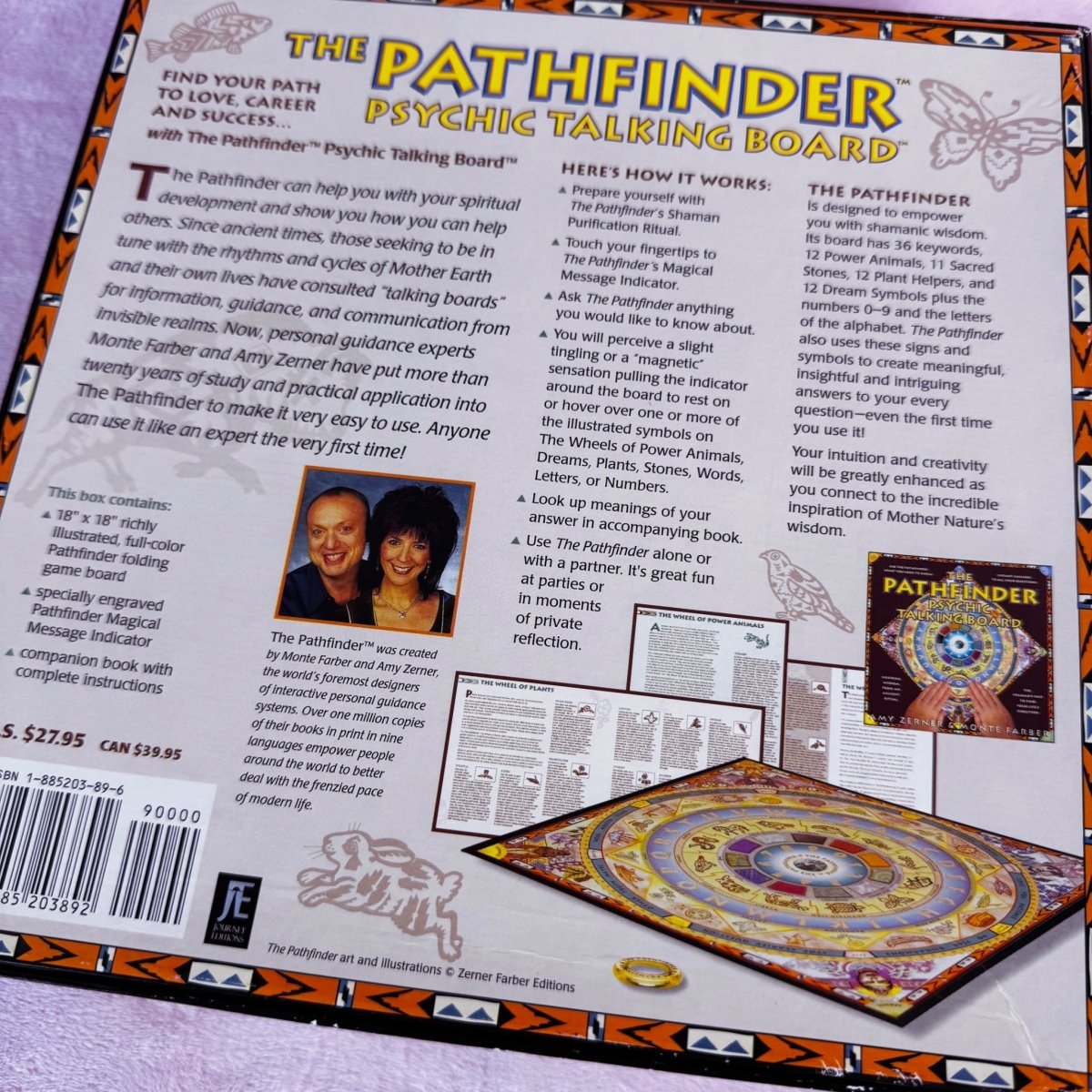 Vintage 1999 Pathfinder Psychic Talking Board Intuition Game - Board Games - ThrowbackBuys - Starbunnyvintage