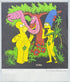 1999 – The Simpsons Homer & Marge “Adam & Eve” Parody T-Shirt, Size L – RARE