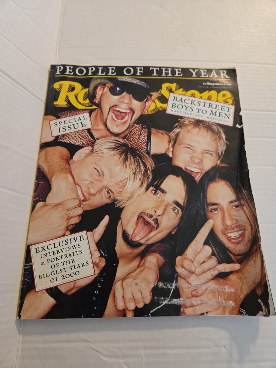 Vintage 2000 Rolling Stone Magazine Backstreet Boys - Magazines - ThrowbackBuys -Amanda's Awesome Finds