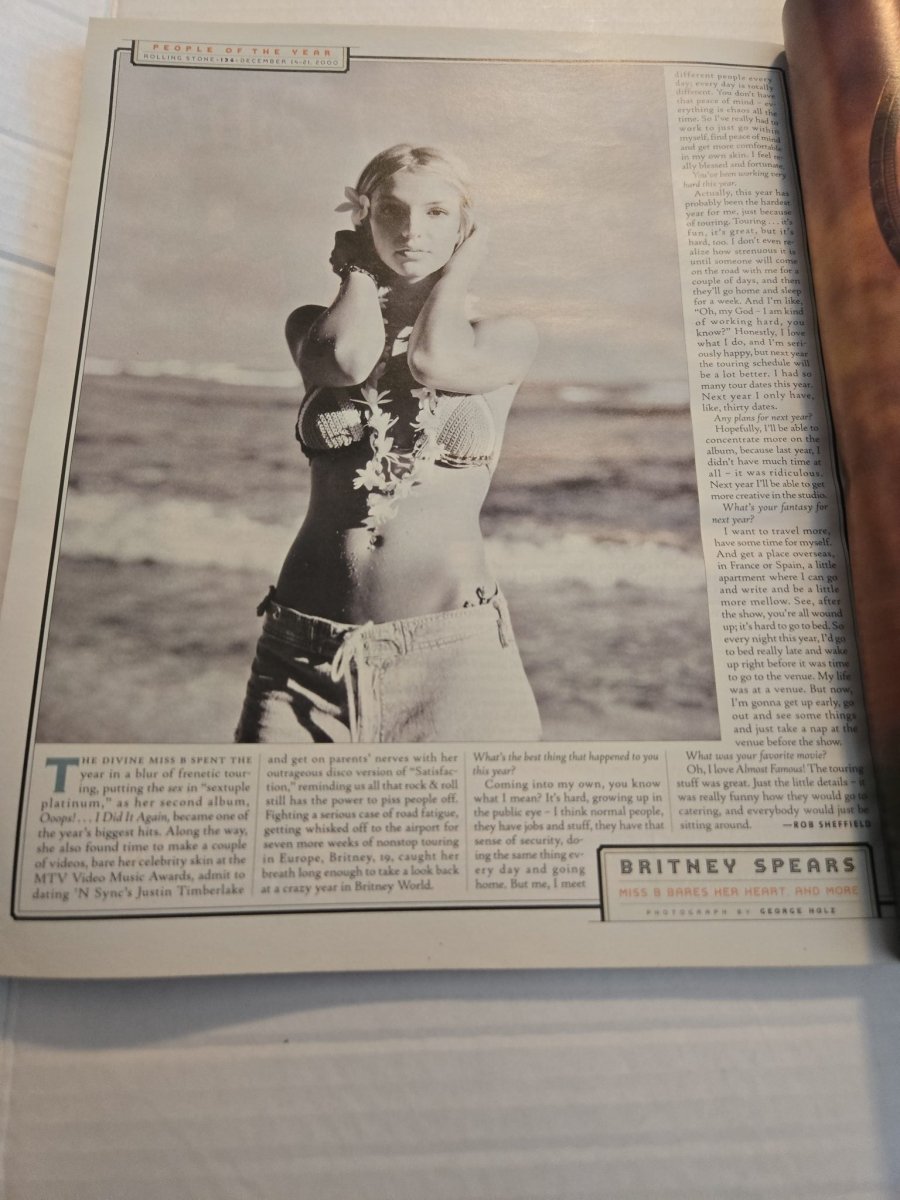 Vintage 2000 Rolling Stone Magazine Backstreet Boys - Magazines - ThrowbackBuys -Amanda's Awesome Finds