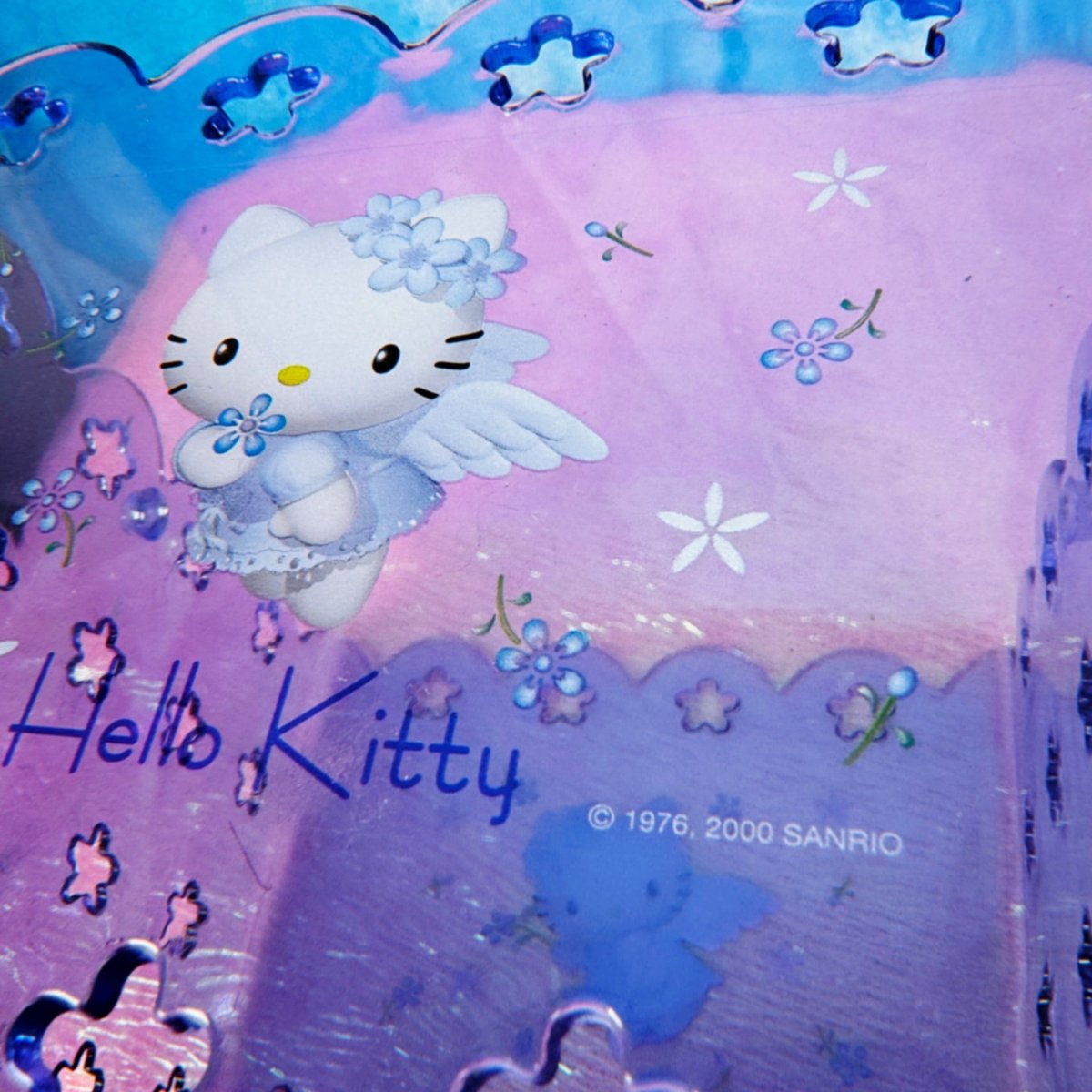 Vintage 2000 Sanrio Hello Kitty Angel Storage Bin - Decor - ThrowbackBuys -Starbunnyvintage
