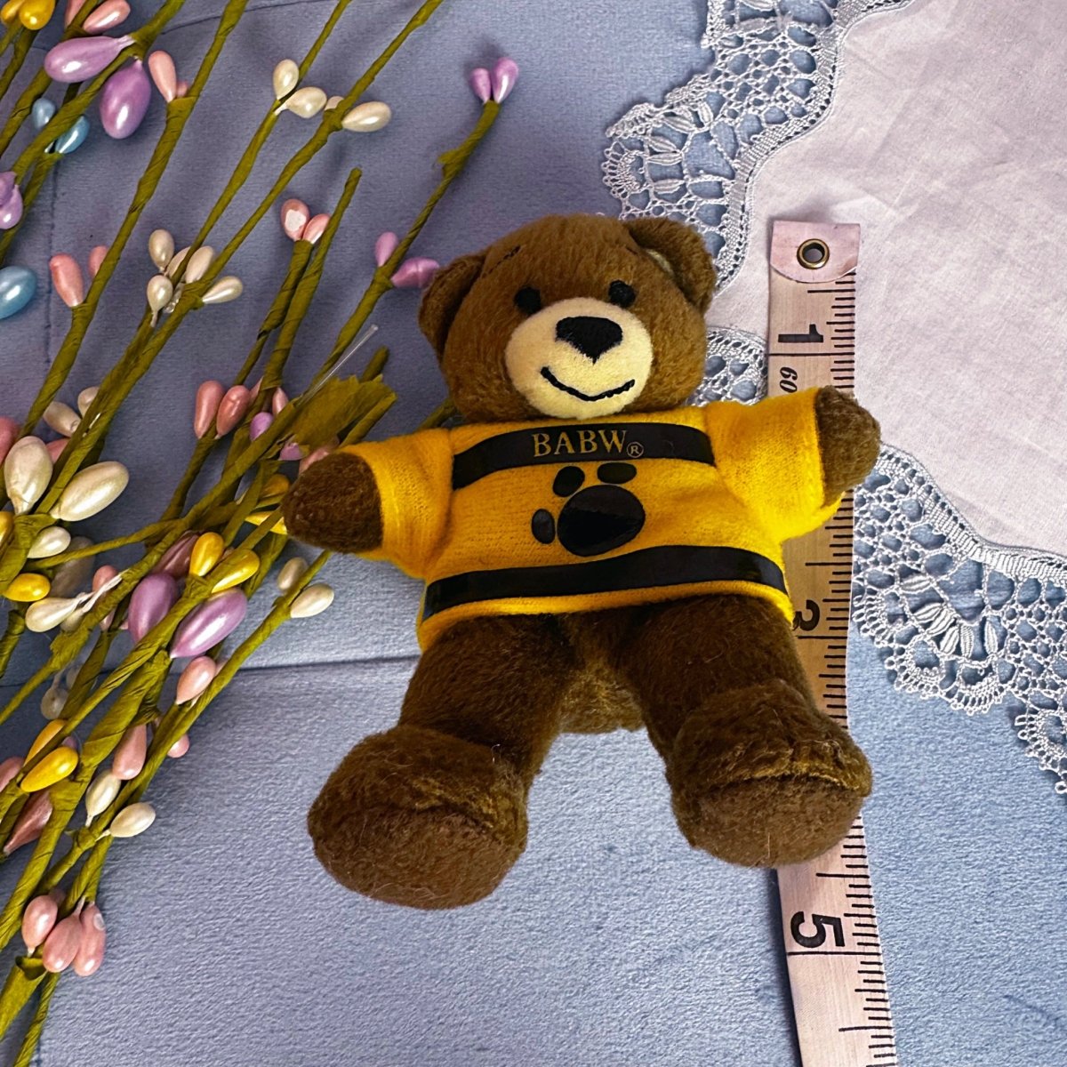 Vintage 2000s Build a Bear Happy Meal Toy - Mini Teddy Bear - Collectible Toys - ThrowbackBuys - Starbunnyvintage
