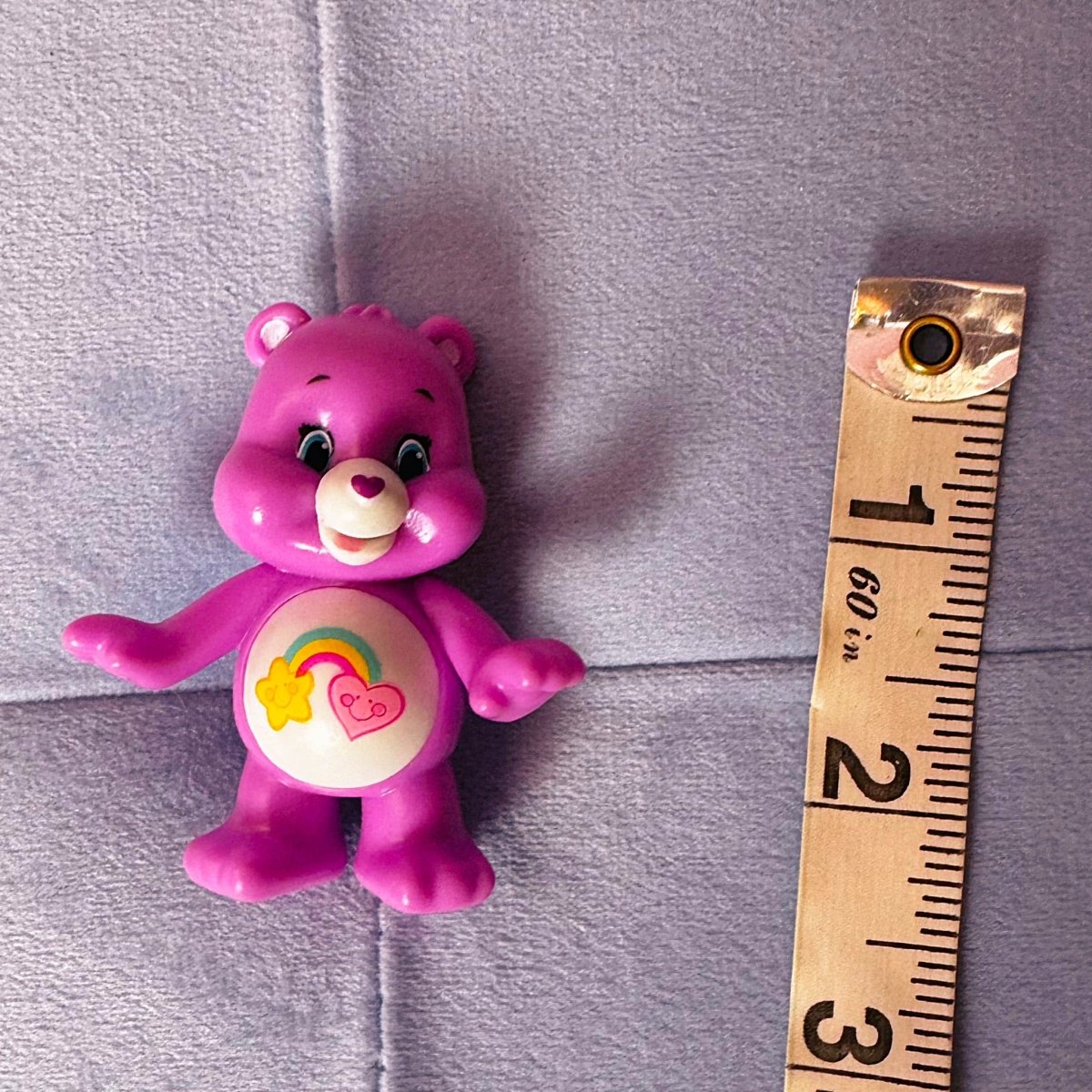 Vintage 2000s Care Bears Figurine - Cheer Bear Figure TCFC - Action Figures & Collectibles - ThrowbackBuys -Starbunnyvintage