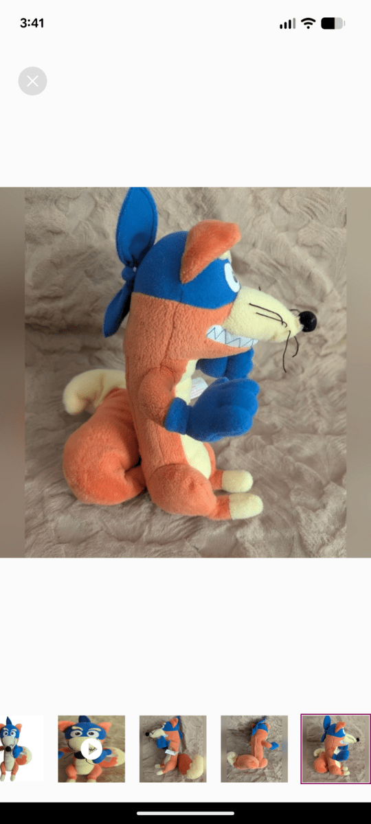 Vintage 2001 Fisher Price Swiper The Fox 10" Talking Plush - Dora The Explorer Toy - Plushies - ThrowbackBuys - Kaykaystoybin