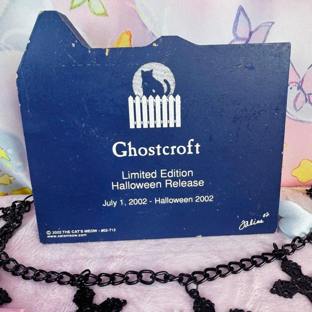 Vintage 2002 Cats Meow Ghostcroft Halloween House - Limited Edition - ThrowbackBuys - Starbunnyvintage