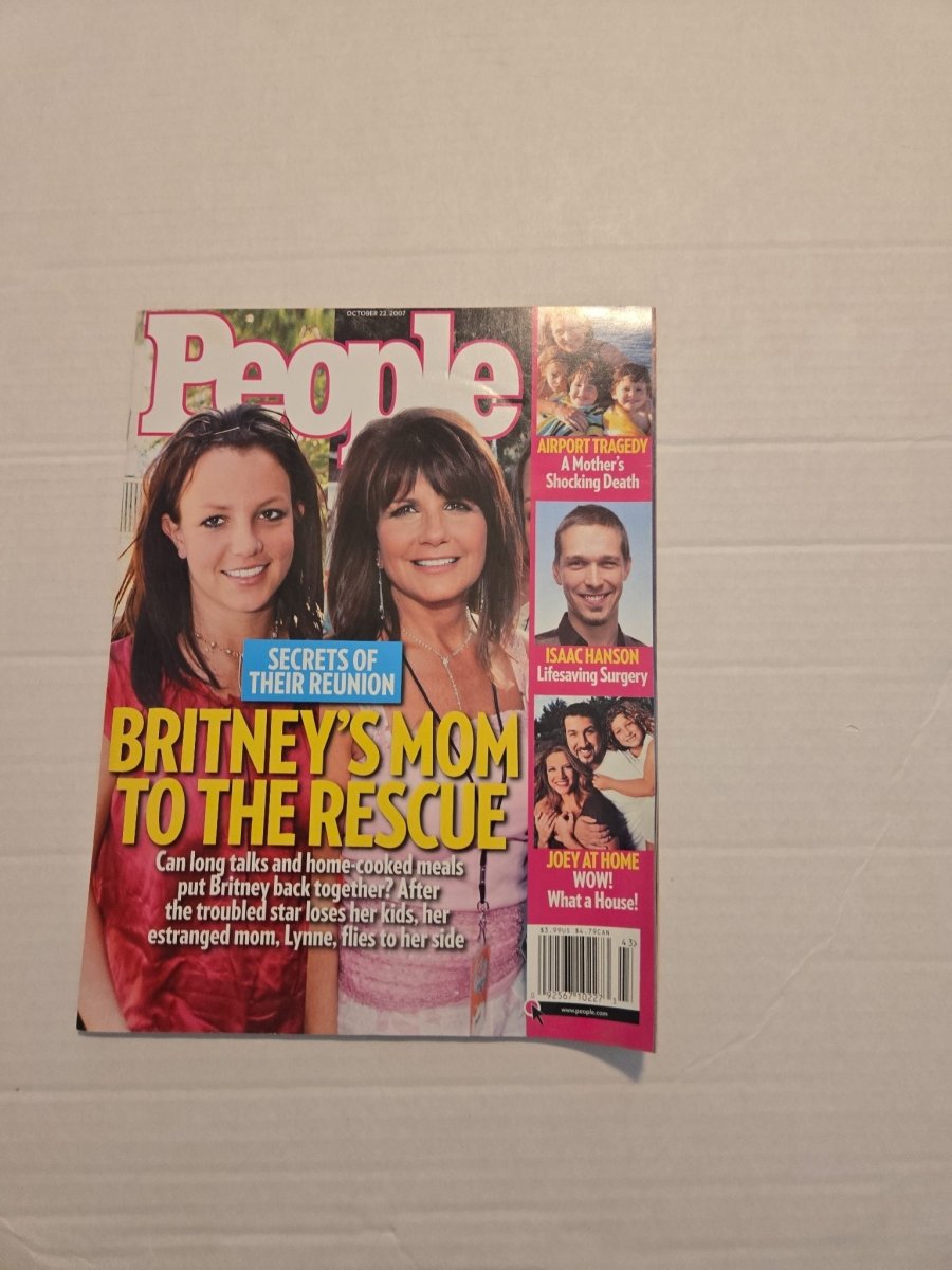 Vintage 2007 People Magazine Britney Spears - Magazines - ThrowbackBuys -Amanda's Awesome Finds