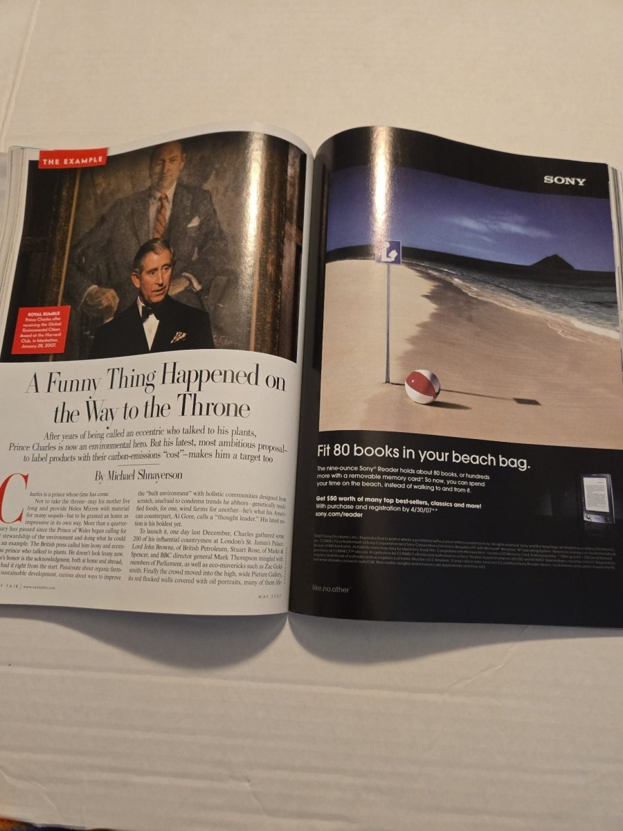 Vintage 2007 Vanity Fair 2nd Annual Green Issue Leonardo DiCaprio Magazine - Magazines - ThrowbackBuys -Amanda's Awesome Finds