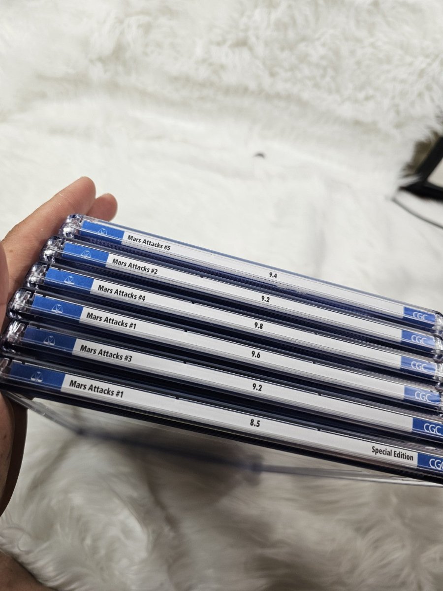 Vintage - 6 Mint Mars Attacks 1 - 5 CGC Comic Book + Special Edition - Comics - ThrowbackBuys - The Thrifty Gypsyy Shop