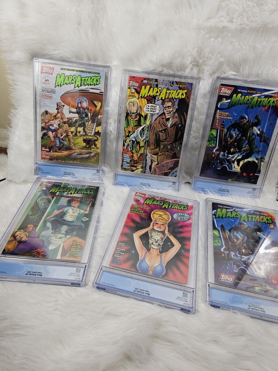 Vintage - 6 Mint Mars Attacks 1 - 5 CGC Comic Book + Special Edition - Comics - ThrowbackBuys - The Thrifty Gypsyy Shop