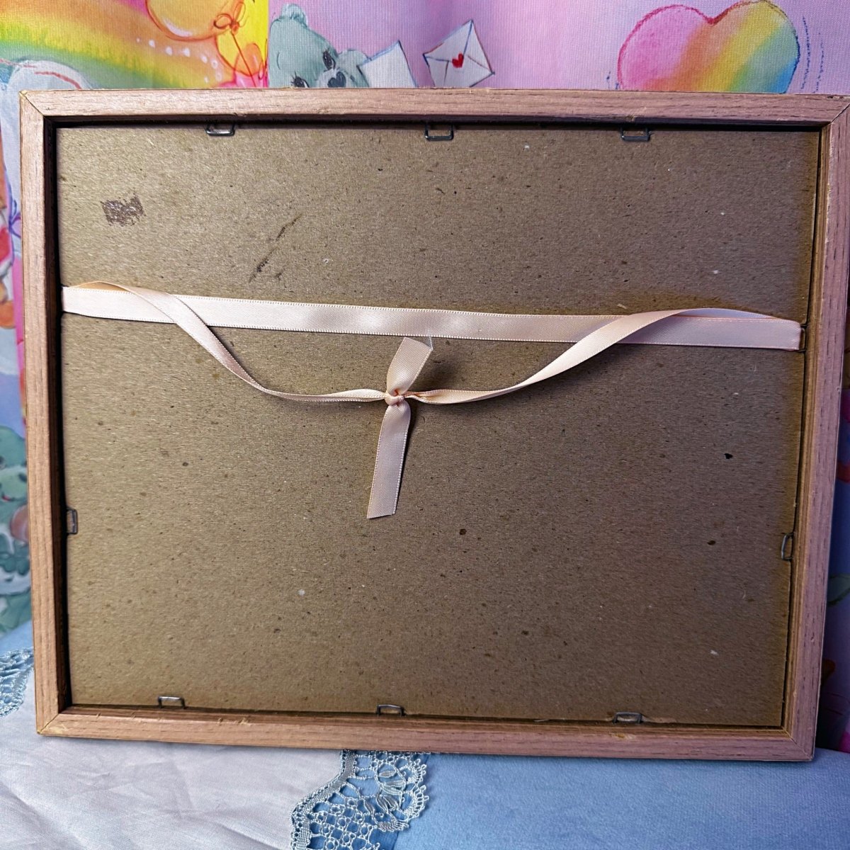 Vintage 80s Ballet Framed Print - Foil Wall Art - Decor - ThrowbackBuys - Starbunnyvintage
