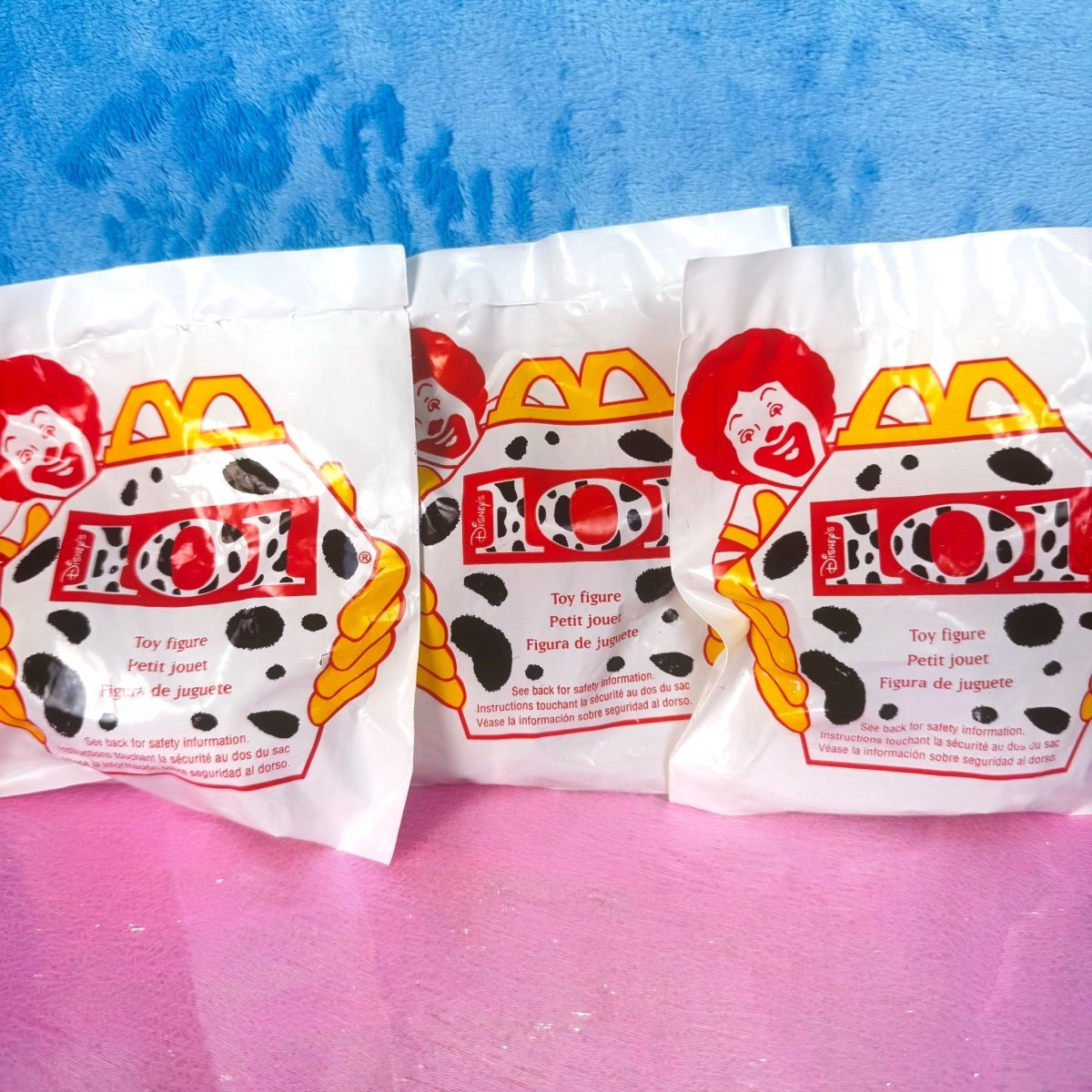 Vintage 90s 101 Dalmatians Happy Meal Toys, set of 6 - Collectible Toys - ThrowbackBuys -Starbunnyvintage