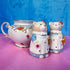 Vintage 90s Ceramic Kitchenware: Salt Shakers, Sugar Bowl - Decor - ThrowbackBuys -Starbunnyvintage