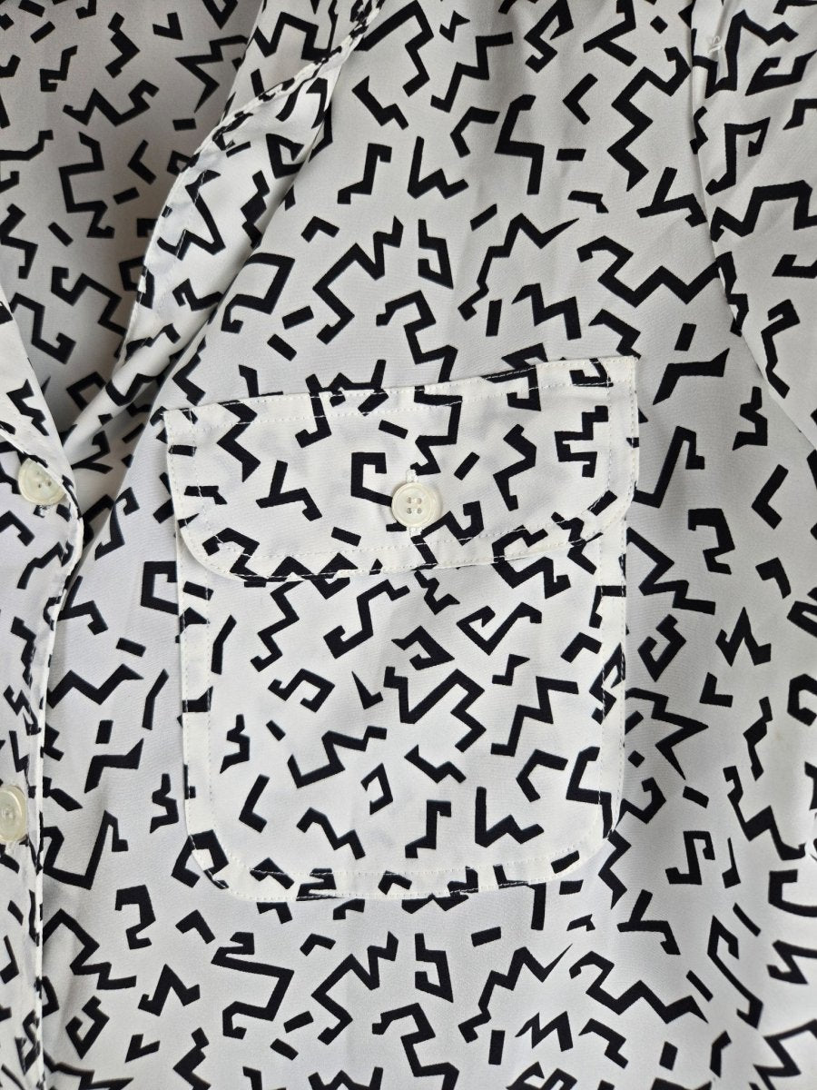 Vintage 90's CHAUS button down blouse - Shirts - ThrowbackBuys - Eclecticcherryreseller