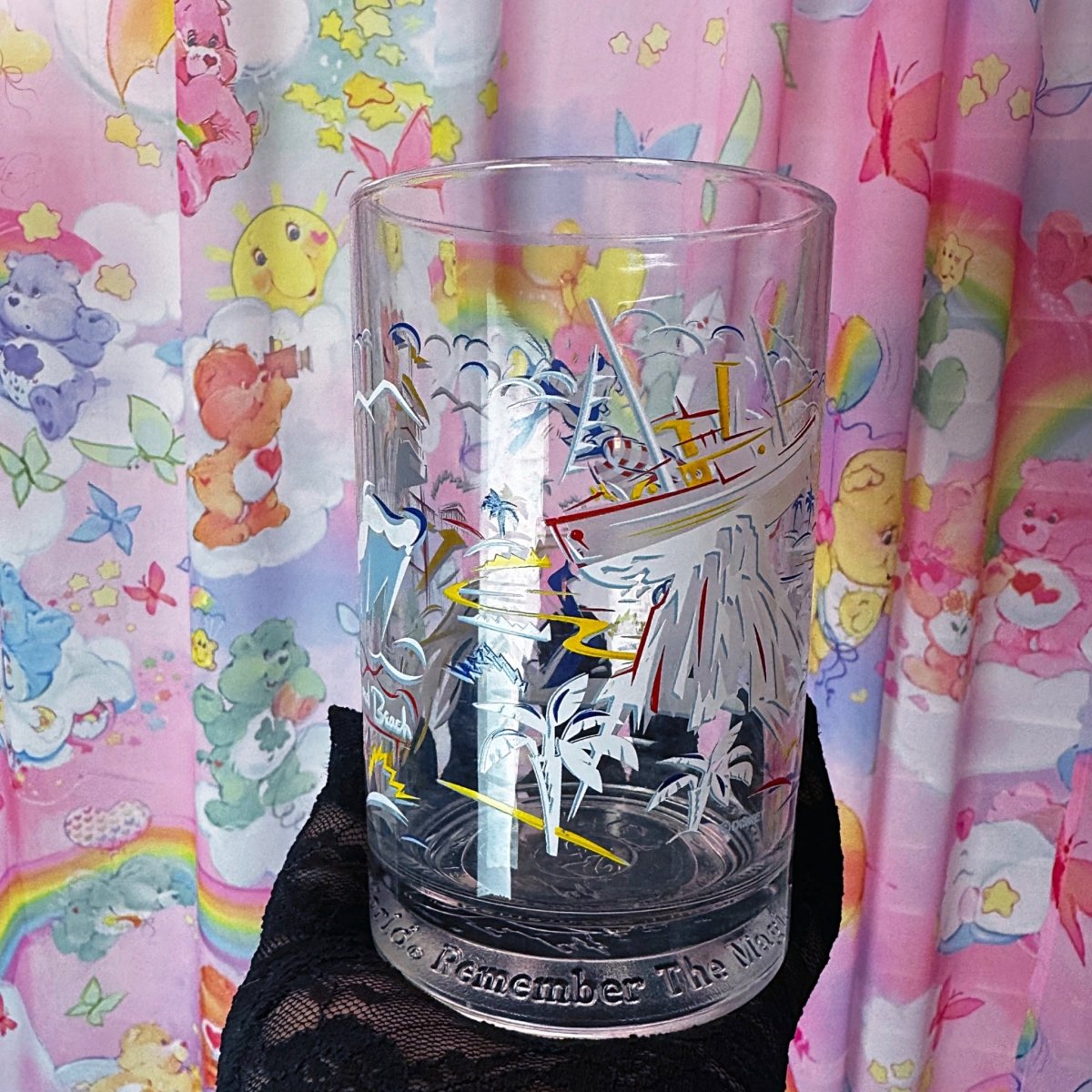 Vintage 90s Disney Drink Glass - Disneyland 25 Years of Magic - Collectible Cups - ThrowbackBuys - Starbunnyvintage