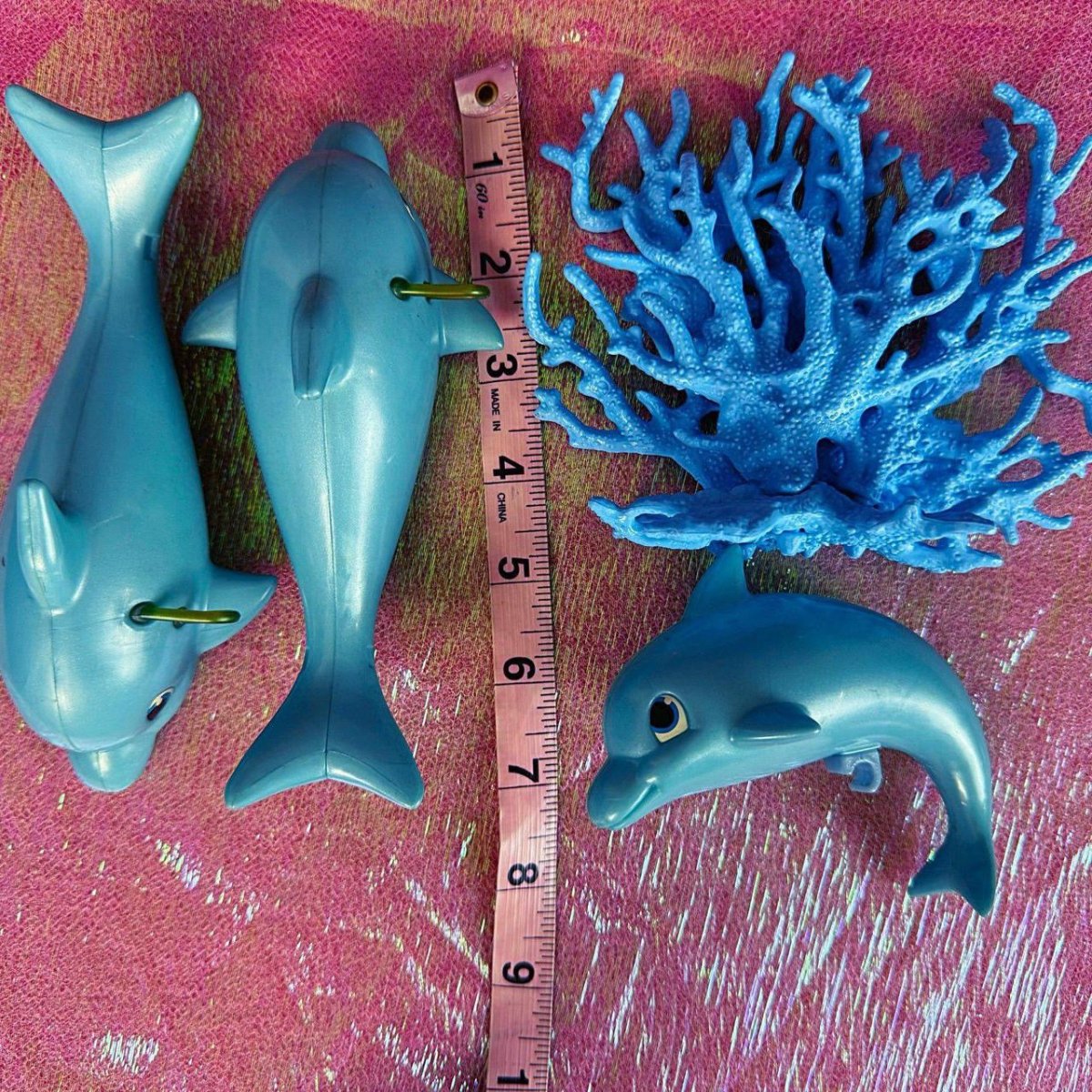 Vintage 90s Dolphin Toy Lot - Mattel Disney Figurines - Action Figures & Collectibles - ThrowbackBuys -Starbunnyvintage