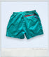 Vintage 90s: Eastern Mountain Sports - Teal Nylon Swim Shorts w/ Pockets M - ThrowbackBuys - ThrowbackBuys